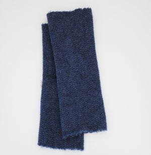 Wrist warmer, dark blue