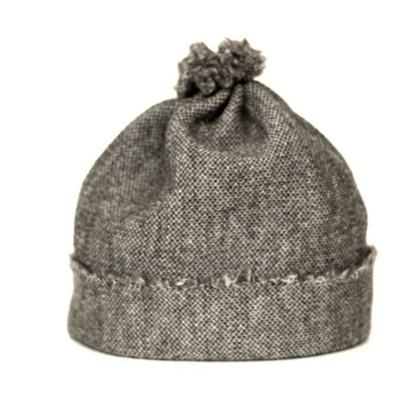Lasten pipo, beige tweed, 0-2 kk