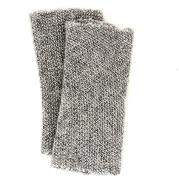 Wrist warmer, light grey