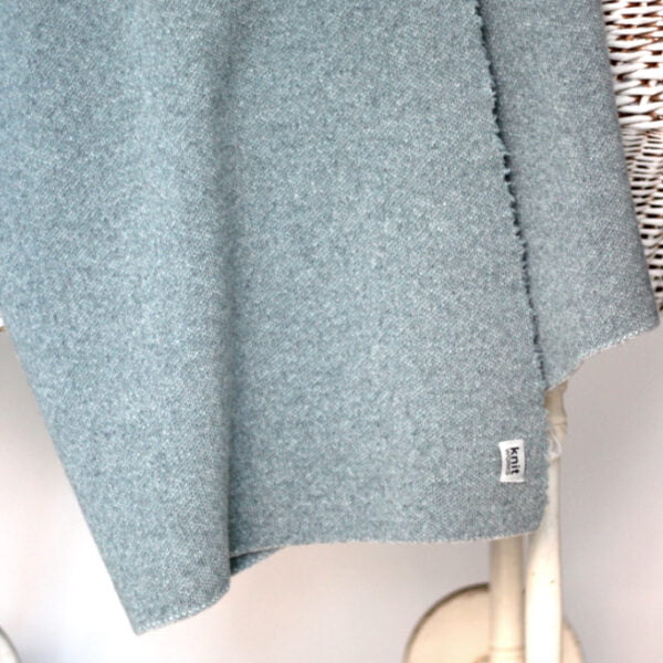 Baby blanket, greyish mint