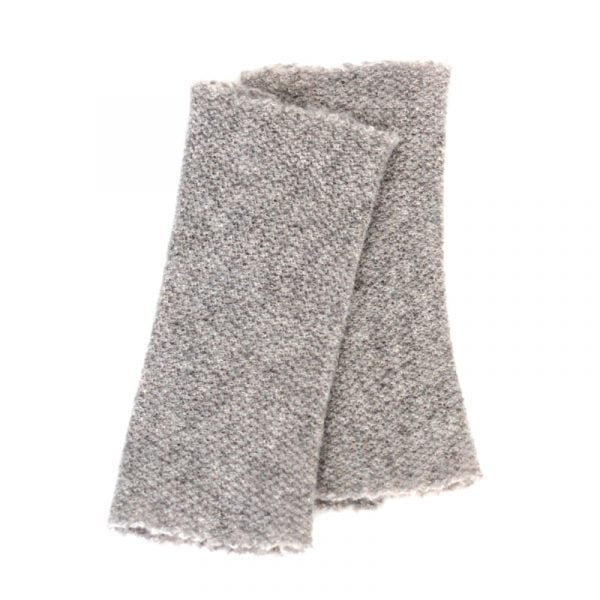 Wrist warmer, beige-grey