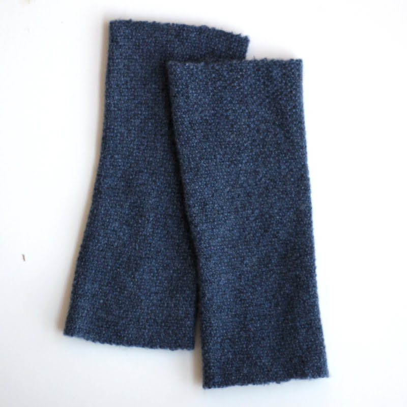 Wrist warmer, mild blue jean