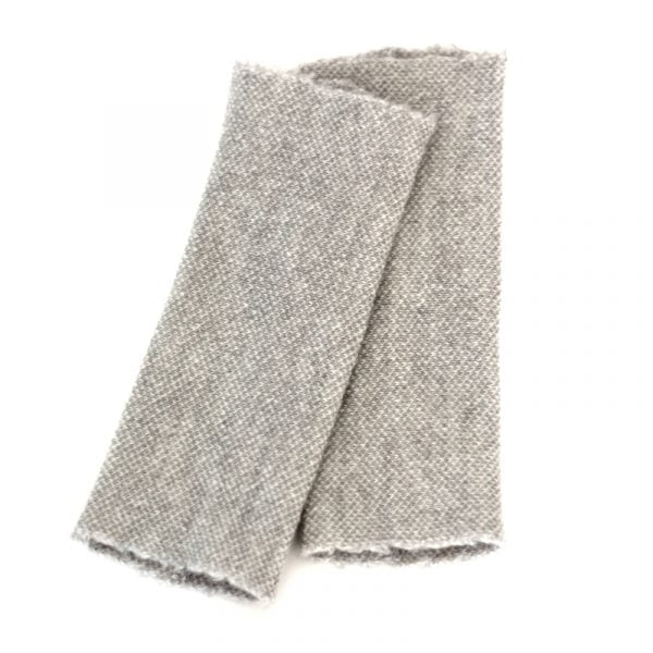 Wrist warmer, light beige-grey