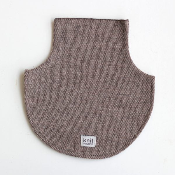 Lasten kauluri, ruskea tweed